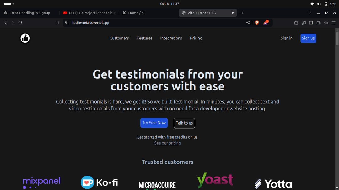 Testimonialss - Display User Feedback Seamlessly